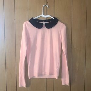 F21 Collared Sweater